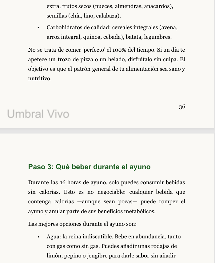 El Poder del ayuno