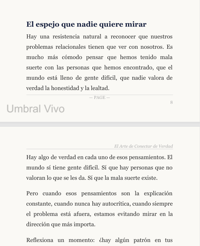 El Arte de Conectar de Verdad